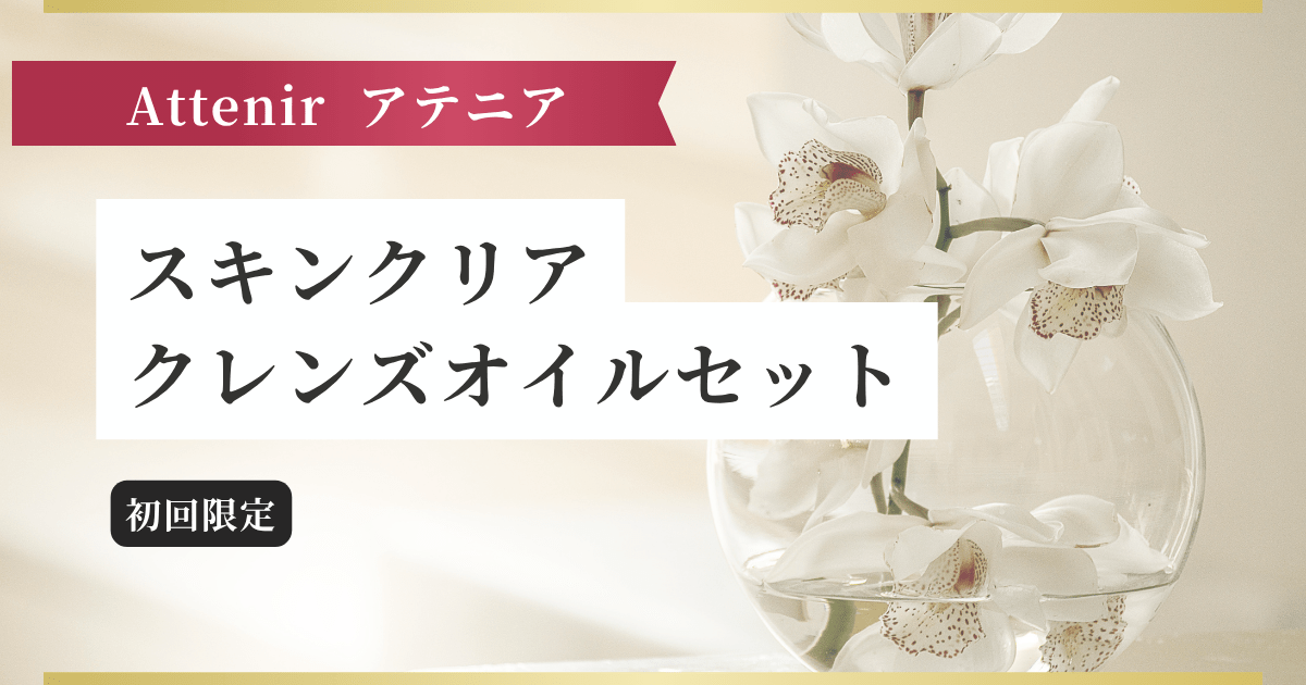 スキンクリア クレンズオイルセット記事のアイキャッチ画像
